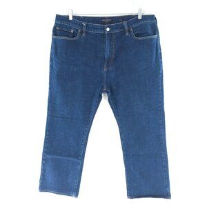 Lucky Brand Man Jean 181 Relaxed Cotton Blend Color Blue Size 42x30